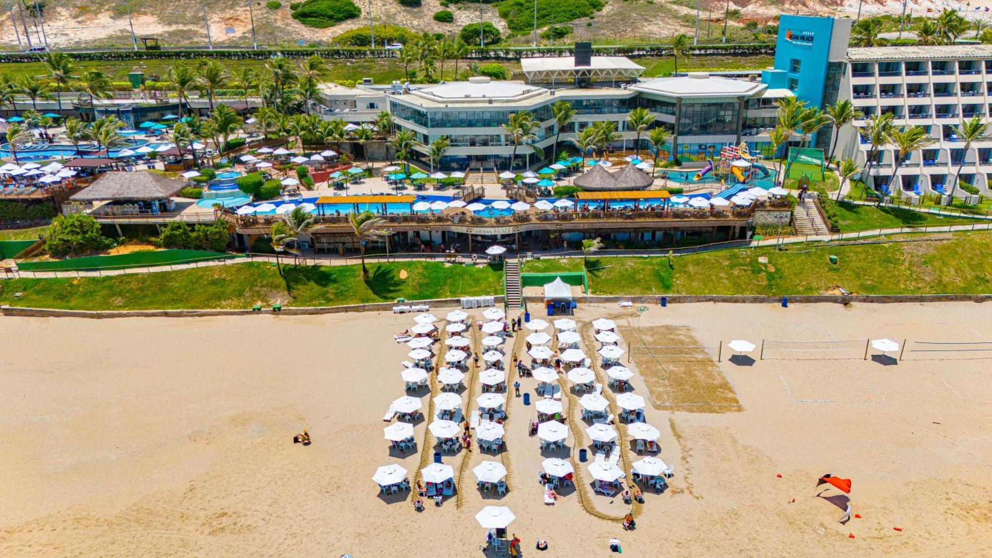 Ocean Palace All Inclusive Premium Νατάλ Εξωτερικό φωτογραφία Aerial view of the beach club